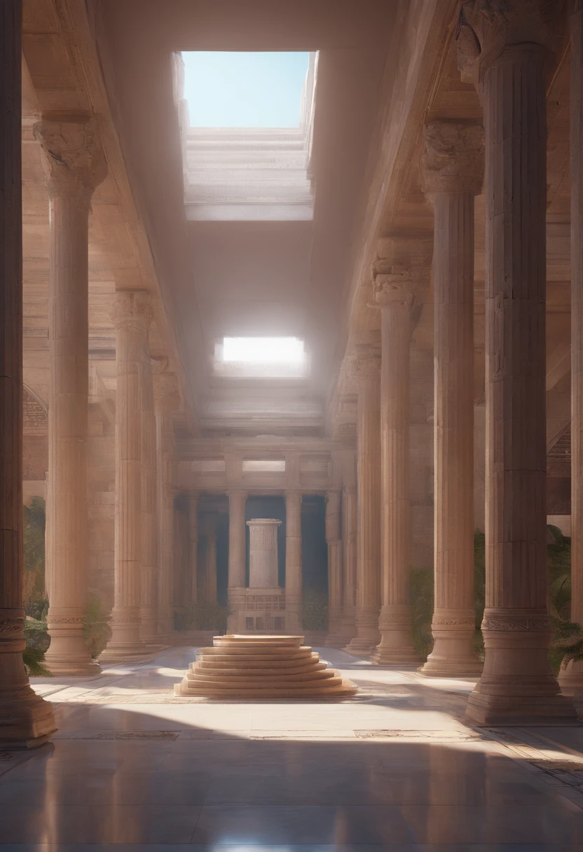 Mysterious Ancient Relics, Atlantis, palace, audience hall, Epic, grand, octane render, enhance, intricate, (masterpiece, Representative work, official art, Professional, unity 8k wallpaper:1.3)