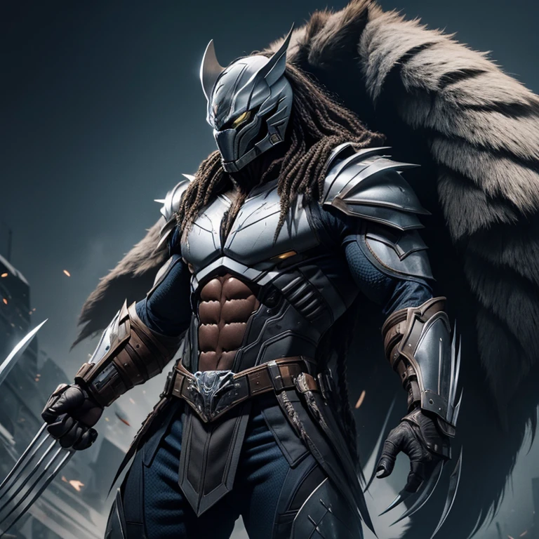 s Armor,mask,Musculoskeletal augmentation々,The long-haired,Predator,Wolverine,showoff