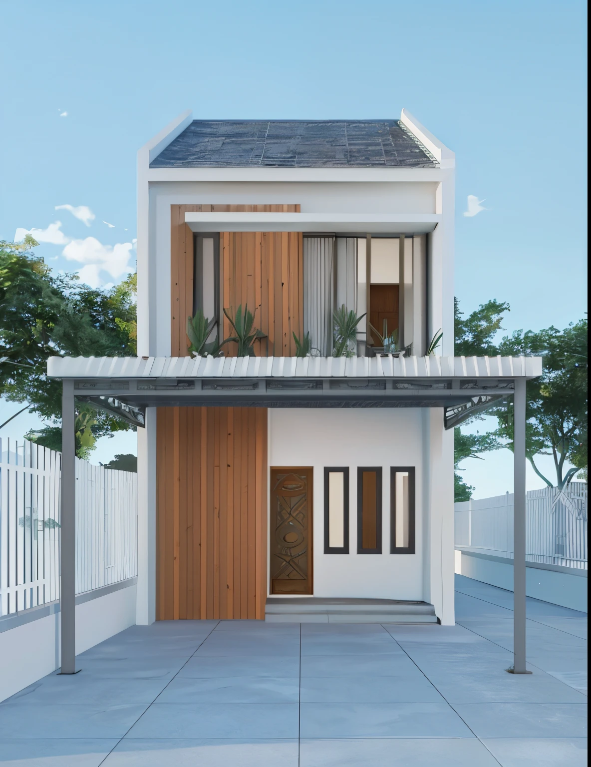 a close up of a house with a bicycle parked in front of it, exterior design, neo - classical style, beatiful house, overall architectural design, neoclassical style, inter dimensional villa, neo-classical, neo - classical, ornately detailed, rich house, classical style, elegant architecture, precise architectural rendering, classicism style, luxury architecture