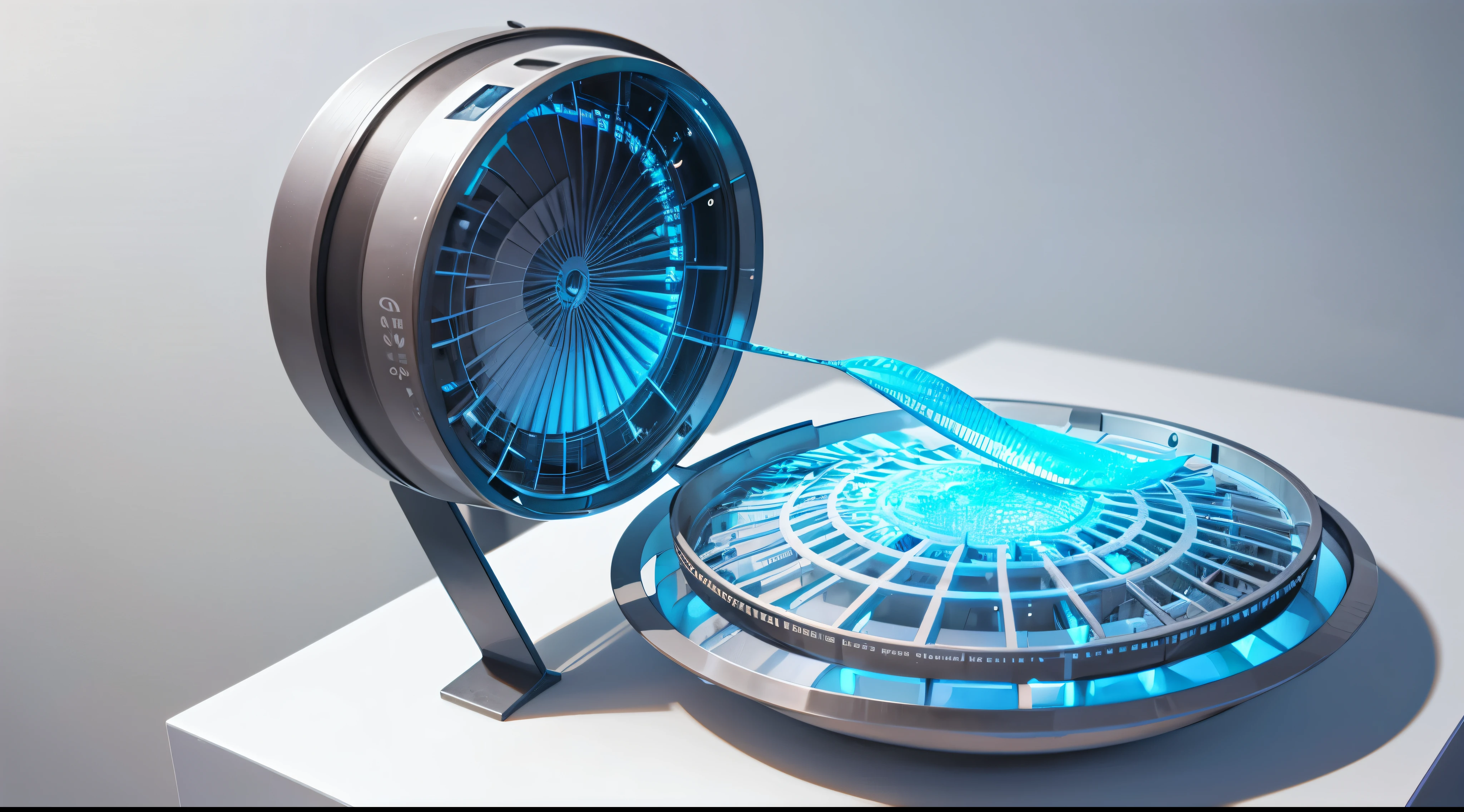 Engaging 3D visualization featuring stunning graphs、glinting