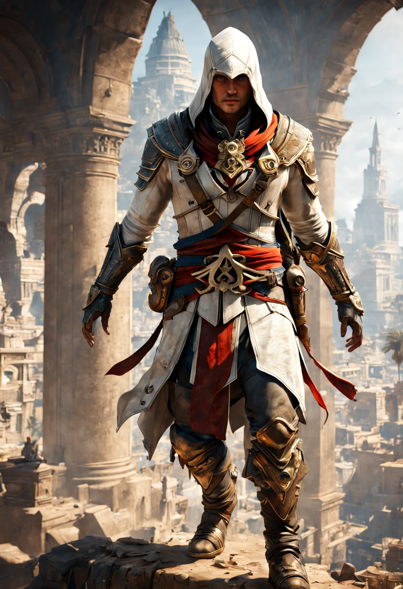 Assassin's Creed, Mysterious Ancient Relics, octane render, enhance, intricate, (masterpiece, Representative work, official art, Professional, unity 8k wallpaper:1.3)