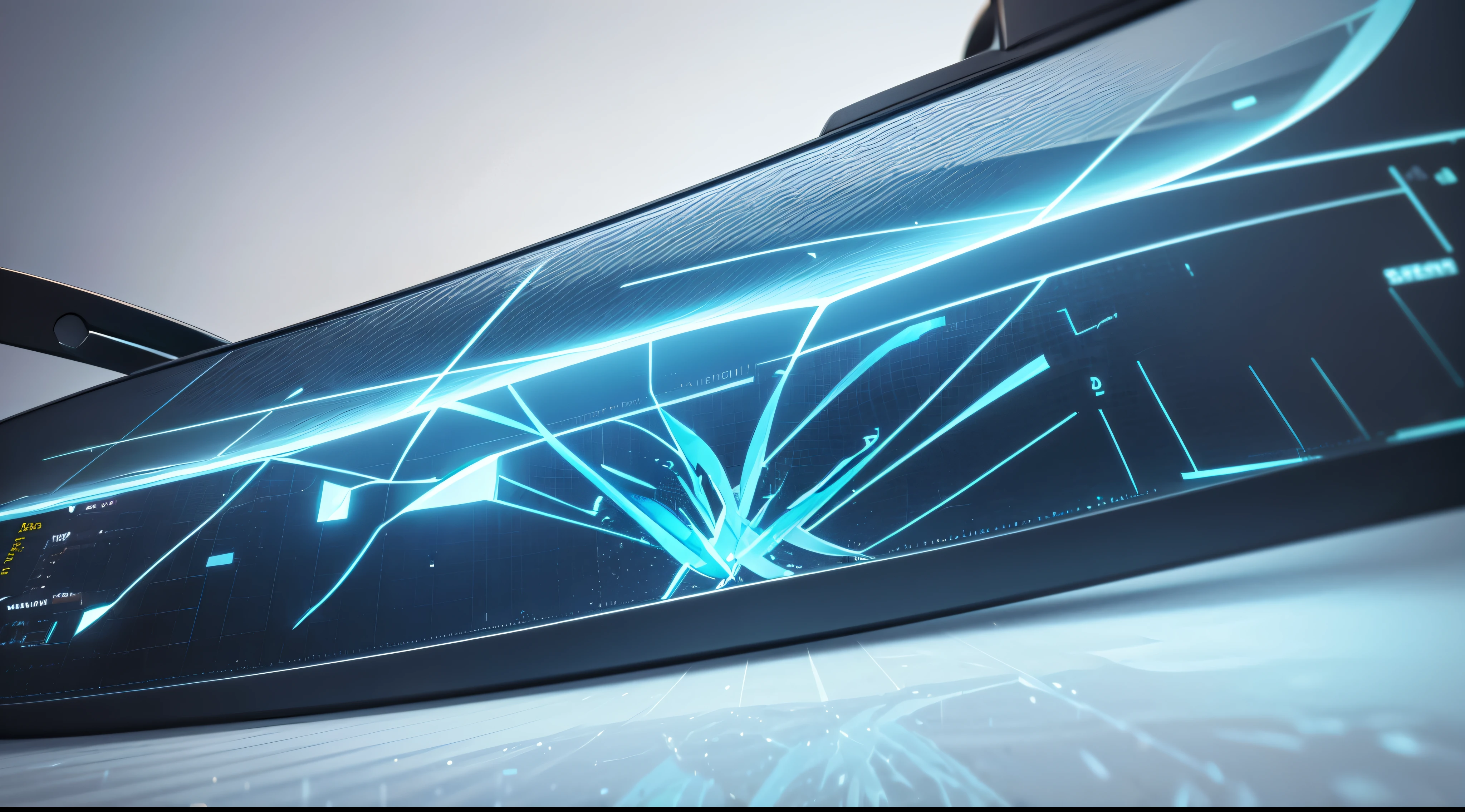 Engaging 3D visualization featuring stunning graphs、glinting