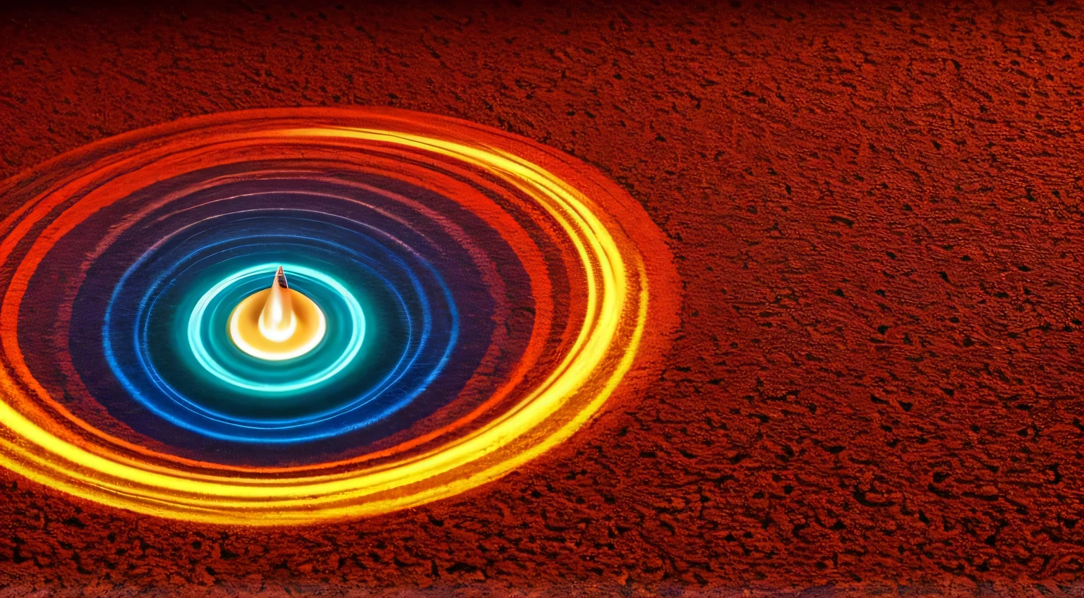 Craft an image of showcasing the transformative power of acceptance in overcoming adversity. Use fiery hues and dynamic shapes to emphasize resilience.