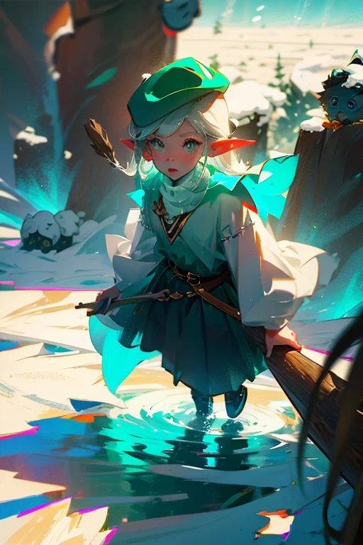 elvish Leprechaun girl with