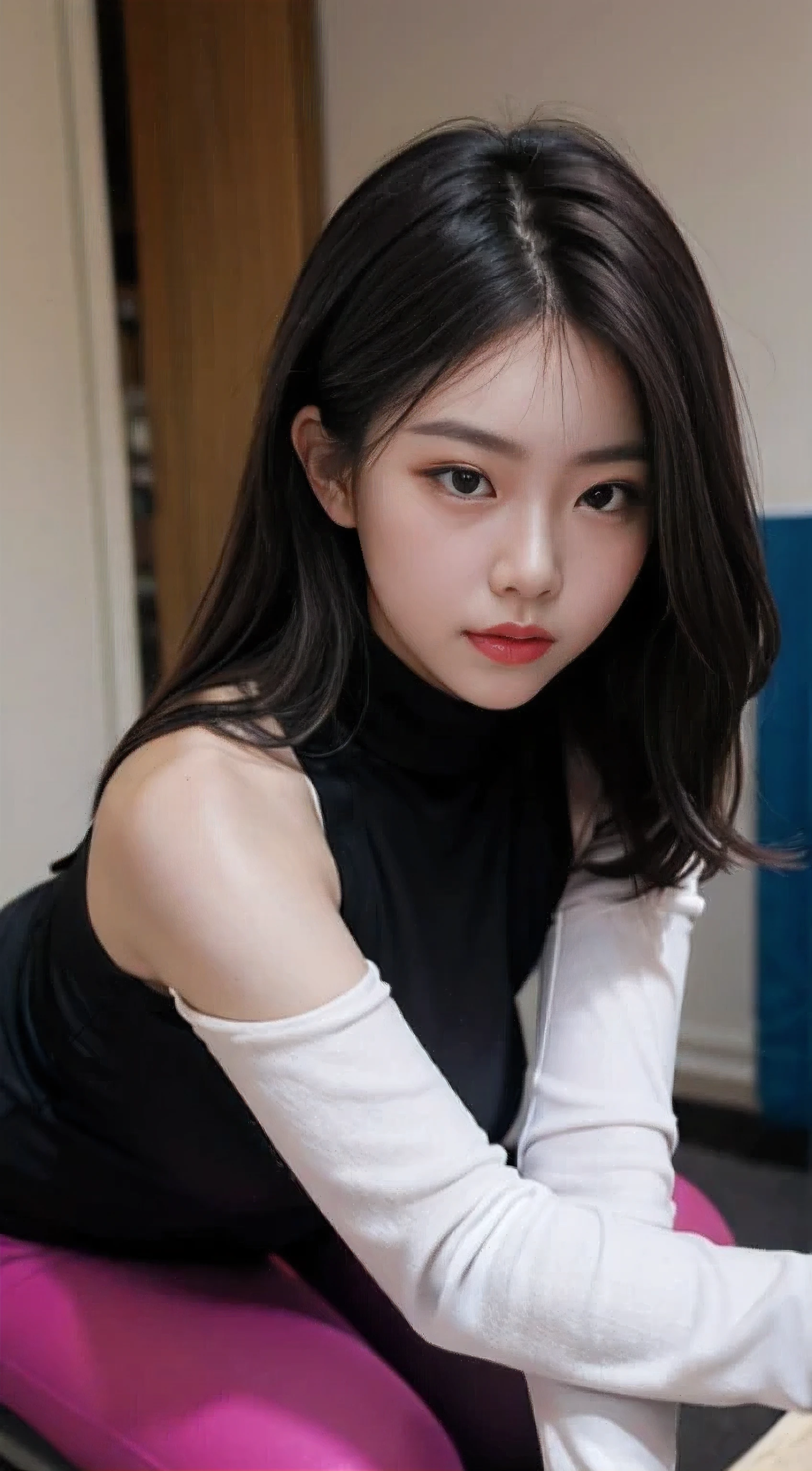Jenni Blackpink HD with cute lips and huge