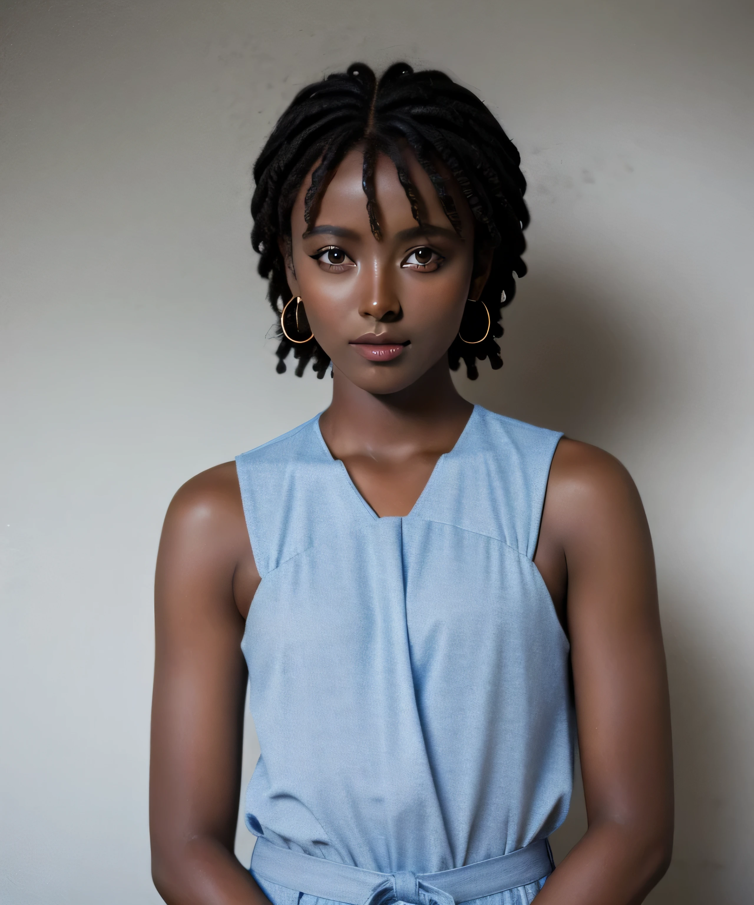 dark skinned african extremally beautiful. aged 6 dark skin