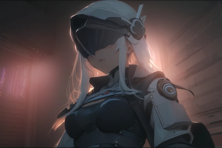 ((La mejor calidad)), ((obra maestra)), (muy detallado:1.3), ...............................................................................................................................................3D, Beautiful (cyberpunk:1.3) Mujer hacker, peinado corto,pelo corto, Volver al visor, cabello grueso, Terminal de ordenador operativo, Pantalla montada en la cabeza, computer server, Pantalla LCD, fiber optic cable, Logotipo de la empresa, HDR (High Dymanic Range), Trazado de rayos, NVIDIA RTX, Super resolution, Irreal 5, Subsoil Scatter, Textura PBR, Post-procesamiento, Anisotropic filtering, profundidad de campo, maximum sharpness and sharpness, Texturas multicapa, Albedo y Highlight Maps, Sombreado de superficies, Accurate simulation of light-material interactions, proporciones perfectas, Renderizado de octanaje, duotone lighting, ISO bajo, balance de blancos, Regla de los tercios, amplia apertura, 8K RAW, efficient sub-pixels, sub-pixel convolution, glow particles, dynamic  pose