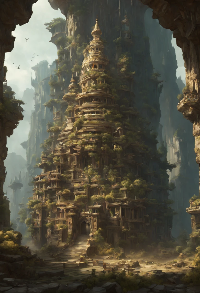 concept art, Mysterious Ancient Relics, hierarchical form, intricate, (masterpiece, Representative work, official art, Professional, unity 8k wallpaper:1.3)