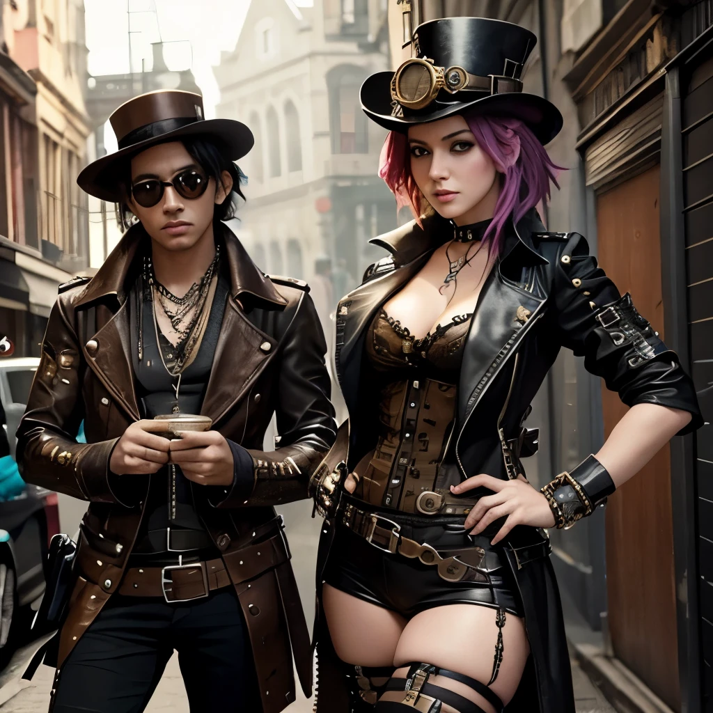 Steampunk, Punkerin, sexy