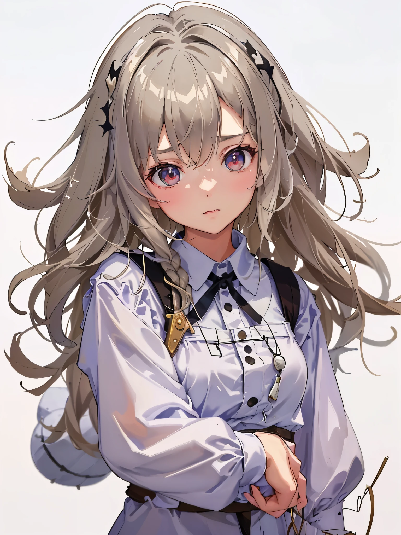 She was just a girl working on a farm. She lives in difficult times., These are the Dark Ages. , Crazy world, floating islands, cloud castle, (Best quality at best:1.3), (A high resolution:1), (Detailed pubic hair:1.3), (Excellent:1.erfect pubic:1.erfect pubicion:1.3), (Roll cover art:0), (illustratio:1.3), Art from Studio Ghibli