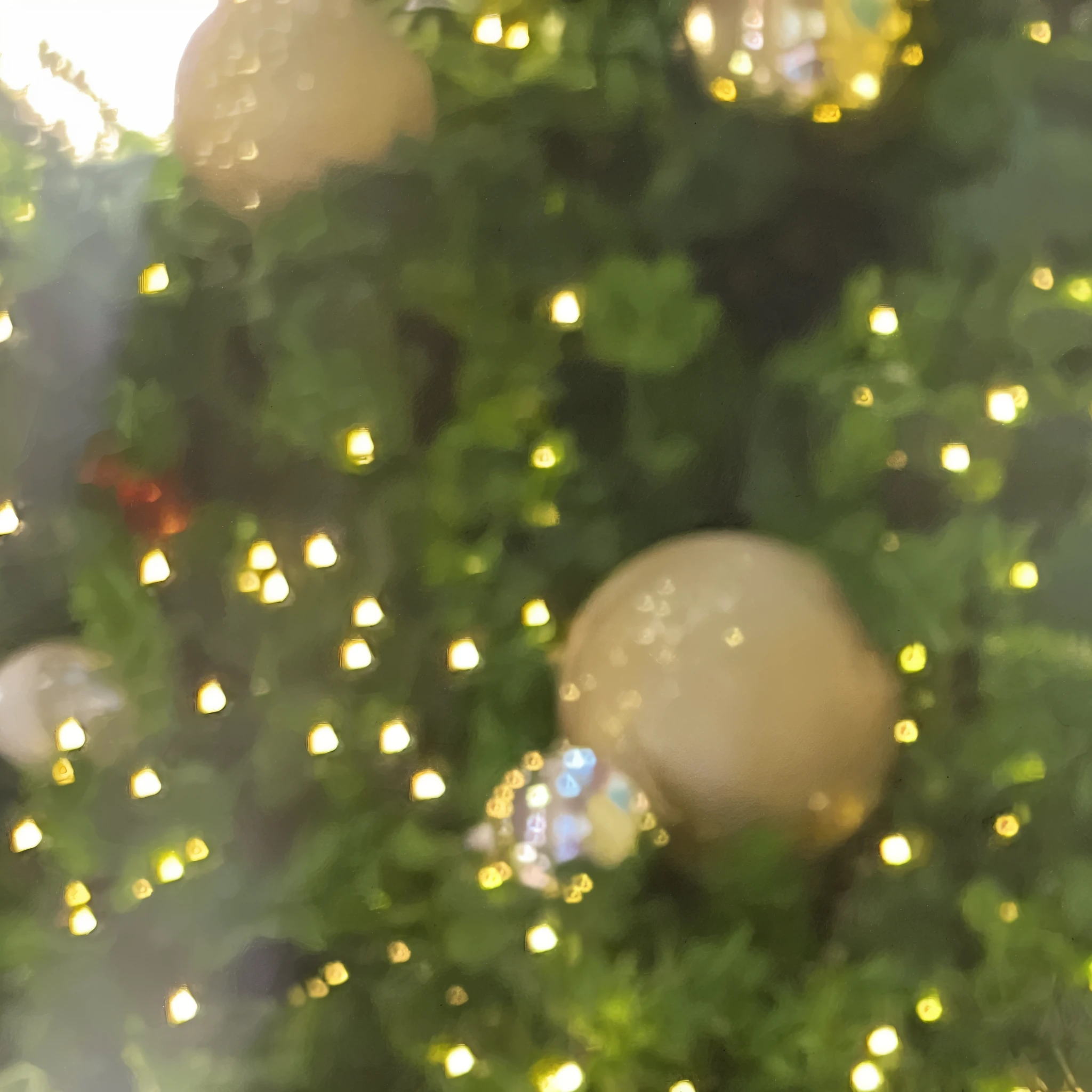 Girl Aarav is in front of the Christmas tree with lights., chiho, she is smiling and happy, Yoshitomo Nara, she is smiling and excited, The joy of, There is a tree in the background., gemma chen, aoshima chiho, very very low quality picture, taken with sony alpha 9, 1 8 yo