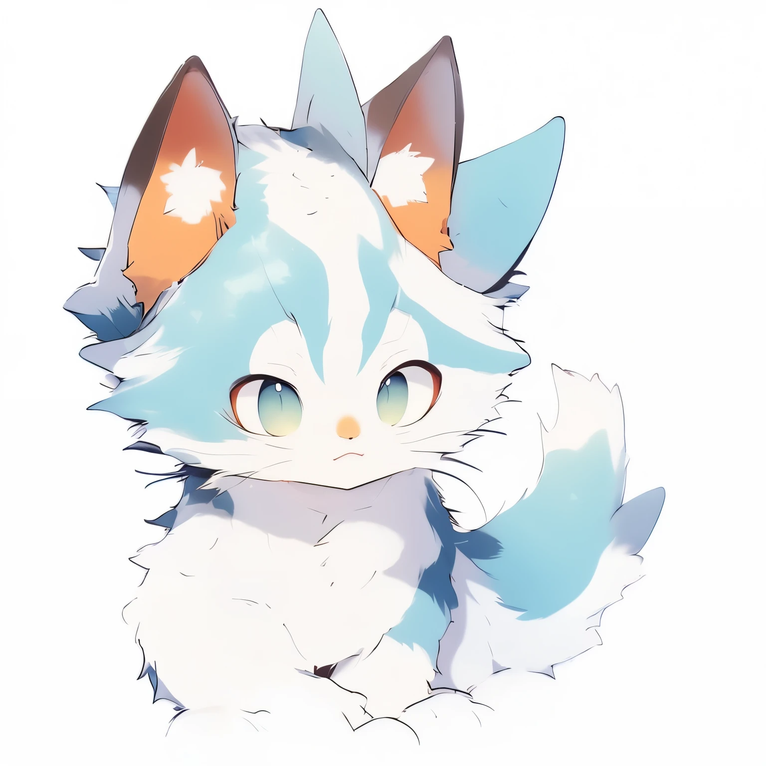 Close-up of anime character holding a piece of wood, Two ears brown beaver brown hair brown hair telegram sticker, cute anime style, Anime cute art style, cute anime, Ruan cute vtuber, anime lover, cute character, Pure and cute face, Anime boys, 2 d anime style, High quality anime art style, cute anime catgirl, , purple love, cute anime face