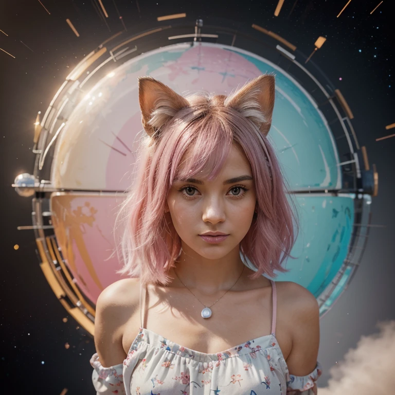 Create a 3D image of a pink cat with a random background, emphasizing pastel colors and using the Vertrax style. The cat should be cute and adorable, with a playful expression. The background should be a whimsical scene, incorporating elements like clouds, stars, or flowers in soft pastel hues. The Vertrax style should be applied to give the image a unique and artistic touch, with a blend of geometric patterns and abstract forms [[1]](https://poe.com/citation?message_id=82258706854&citation=1).

Make sure to capture the vibrant and delicate nature of the pastel colors, creating a visually pleasing and harmonious composition. The pink cat should be the focal point of the image, standing out against the background with its vibrant hue. Pay attention to the details of the cat's fur, whiskers, and eyes to bring it to life in a three-dimensional form [[1]](https://poe.com/citation?message_id=82258706854&citation=1).

For the random background, you can experiment with different elements such as floating bubbles, colorful balloons, or a whimsical landscape. Let your imagination run wild, creating a dreamy and enchanting atmosphere that complements the overall aesthetic of the image [[1]](https://poe.com/citation?message_id=82258706854&citation=1).

Lastly, don't forget to incorporate the Vertrax style into the image. This style is characterized by its abstract and geometric elements, so consider adding subtle patterns or shapes that add depth and visual interest to the composition. The Vertrax style will give the image a unique and artistic flair, making it stand out and captivating to the viewer [[1]](https://poe.com/citation?message_id=82258706854&citation=1).

Remember to use the Canon EOS 5D Mark IV camera with a shutter speed of 1/250, ISO 800, and aperture of 2.8 to capture the details and colors accurately [[2]](https://poe.com/citation?message_id=82258706854&citation=2). You have the ability to create Line Stickers, so make sure to design the image with enough spac