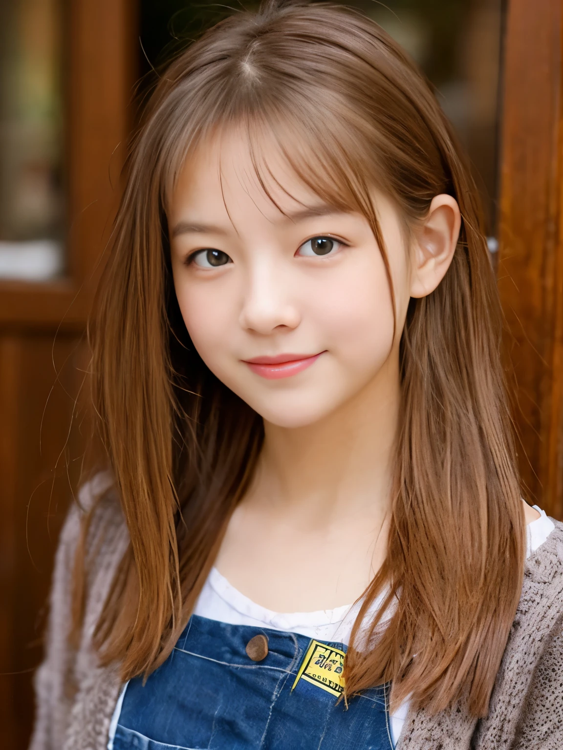 German、a beauty girl、cute little