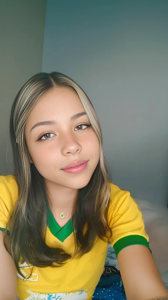 (La mejor calidad, Pieza maestra, Cara perfecta, beautiful and aesthetic:1.2, colorido, Dynamic Angle, highest detailed face) coloured hair, 18 yo girl, tetas medianas, flirting on camera, , 35 mm, Bokeh, 9:16, (Detalles intrincados, hiperdetalhado:1.15), detallado, luz que pasa por el cabello (alto contraste, arte oficial, extremadamente detallado, highest detailed), nariz perfilada, labios color durazno super brillantes, rostro perfecto
