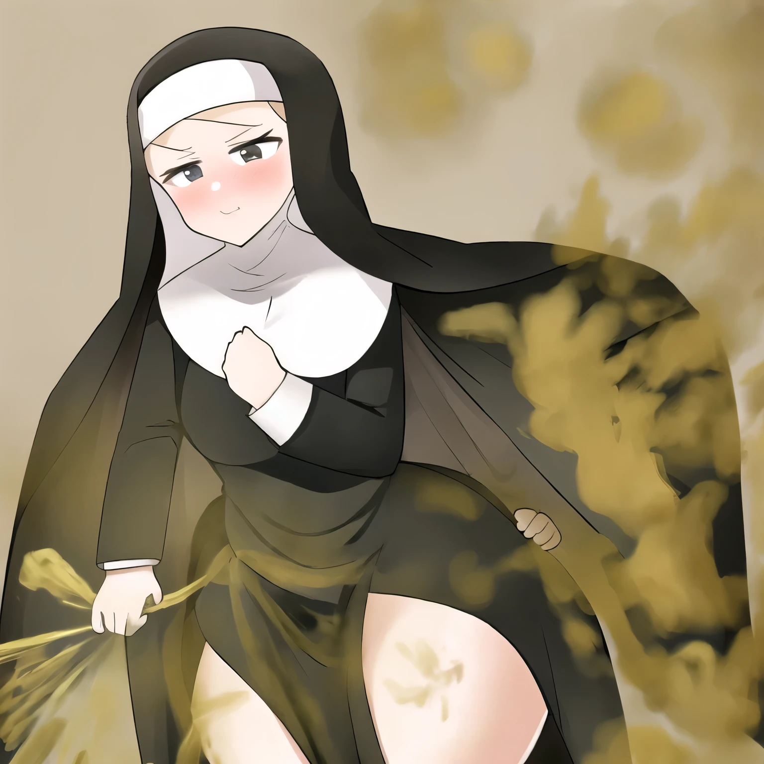 Farting Gassing Nun（sister）