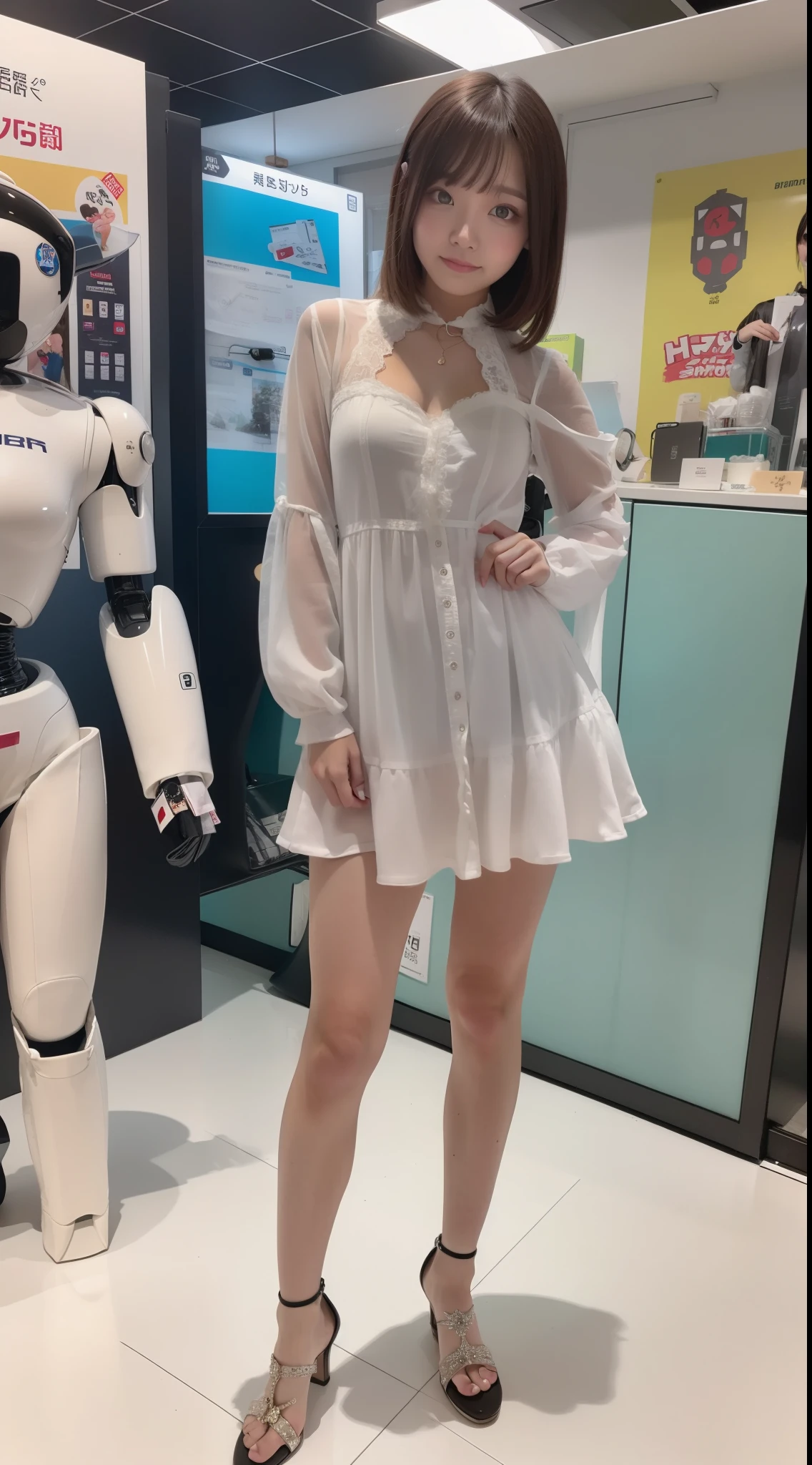 White Maid Dress