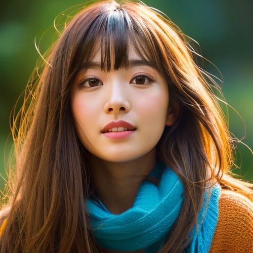 (RAW Photo, Best Quality), (Realistic, Photo Realistic: 1.3), Best Quality, Highly Detailed, Masterpiece, Ultra Detailed, Illustration, 1 Girl, Dynamic Angle, Extremely Detailed CG Unified 8k Wallpaper, Ink, Amazing, Movie upper_body, Dynamic Angle, World Mastery Theater, Best Quality, Extremely Detailed CG Unified 8k Wallpaper, Ink, Amazing, Movie Lights, lens_flare, dunhuang_style, Detailed Face, Beautiful Rendering of Tang Dynasty, (Deliberate expression: 1. 5), Standing in a flower field, (Looking up at the stars: 1.2), Fireflies, Scarf floating , sony master shot, woman posing for photo in front of tv, inspired by Fei Danxu, brown hair and bangs, hi-res screenshot, nicovideo, normal hands, vivid colors, full face shot of limur tempest, nice studio lighting, vhs screenshot, beautiful fine face, nude, long_hair, full_body, naked