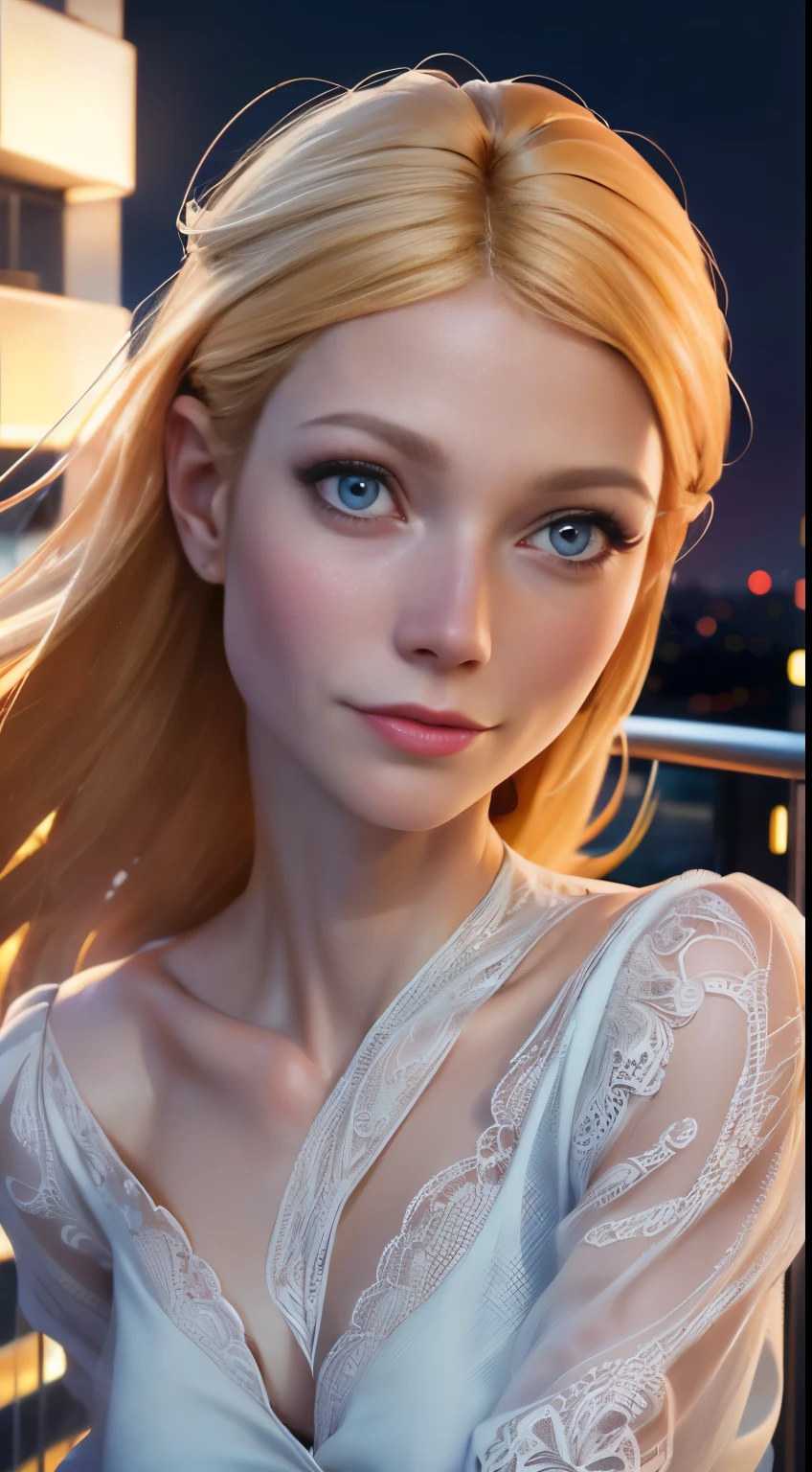 photo of Eva Elfie, RAW, beautiful woman, ((portrait)), ((detailed face:1.2)), ((detailed facial feature, detailed skin, clear skin), (perfect proportioned body), ((nsfw:1.5)) (high detailed city environment, apartment balcony), (realistic photo, best quality, detailed), (8k wallpaper), (cinematic lighting, dramatic lighting) (sharp focus, intricate)