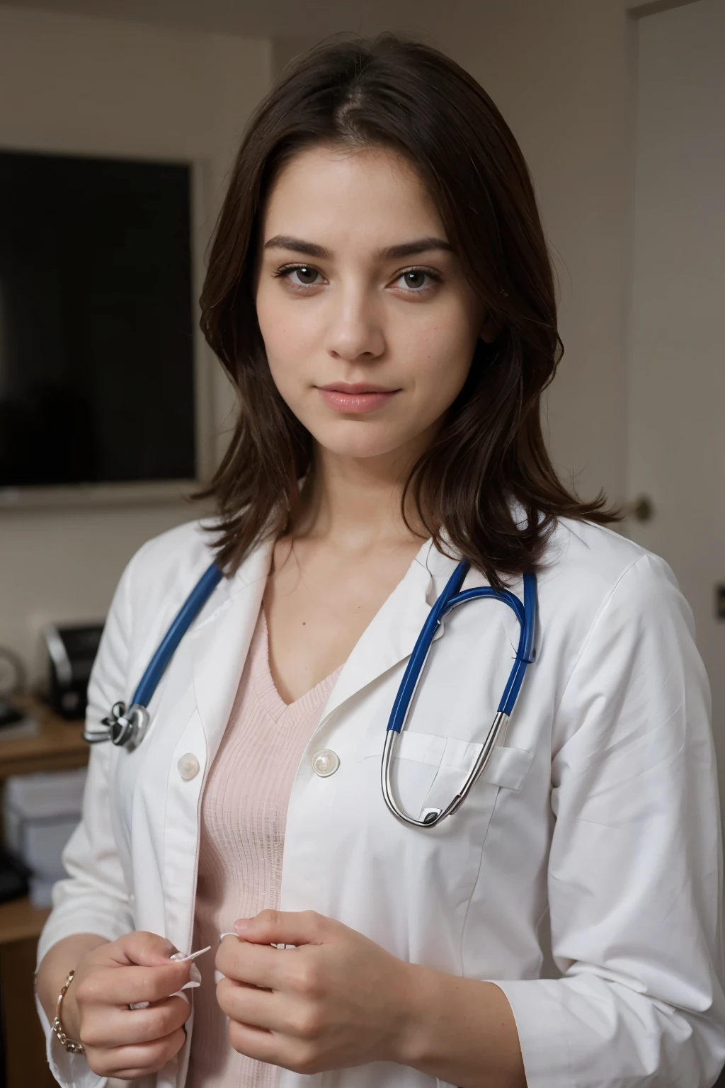 Beautiful women doctor