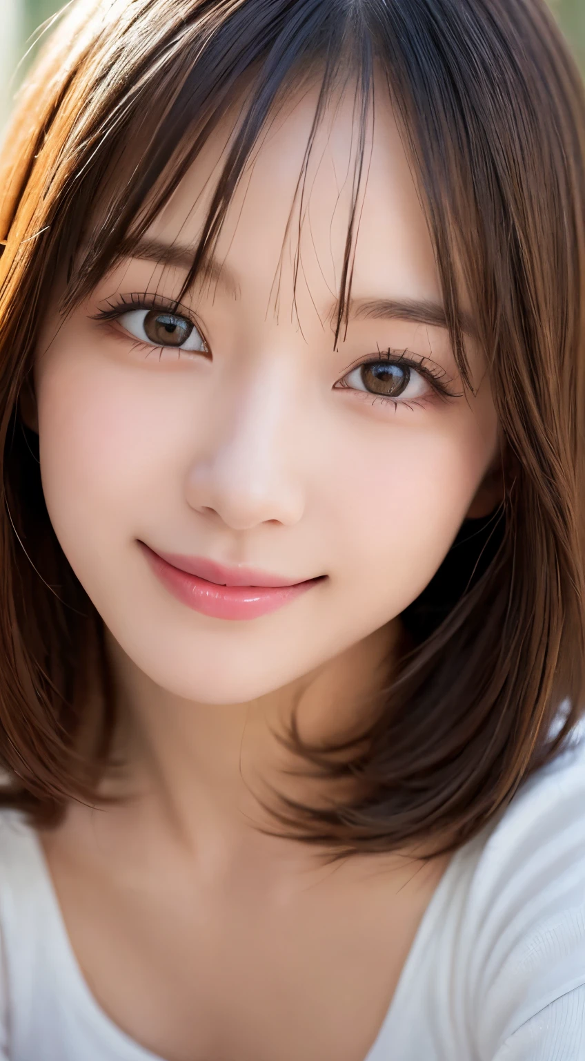 masutepiece, Best Quality, Illustration, Ultra-detailed, finely detail, hight resolution, 8K Wallpaper, Perfect dynamic composition, Beautiful detailed eyes, colorful underwears,Straight hair,Small breasts natural color lip, Randomly sexy poses,Smile、20 years girl、Cute、Sexy shot looking at camera,Perfect and beautiful face