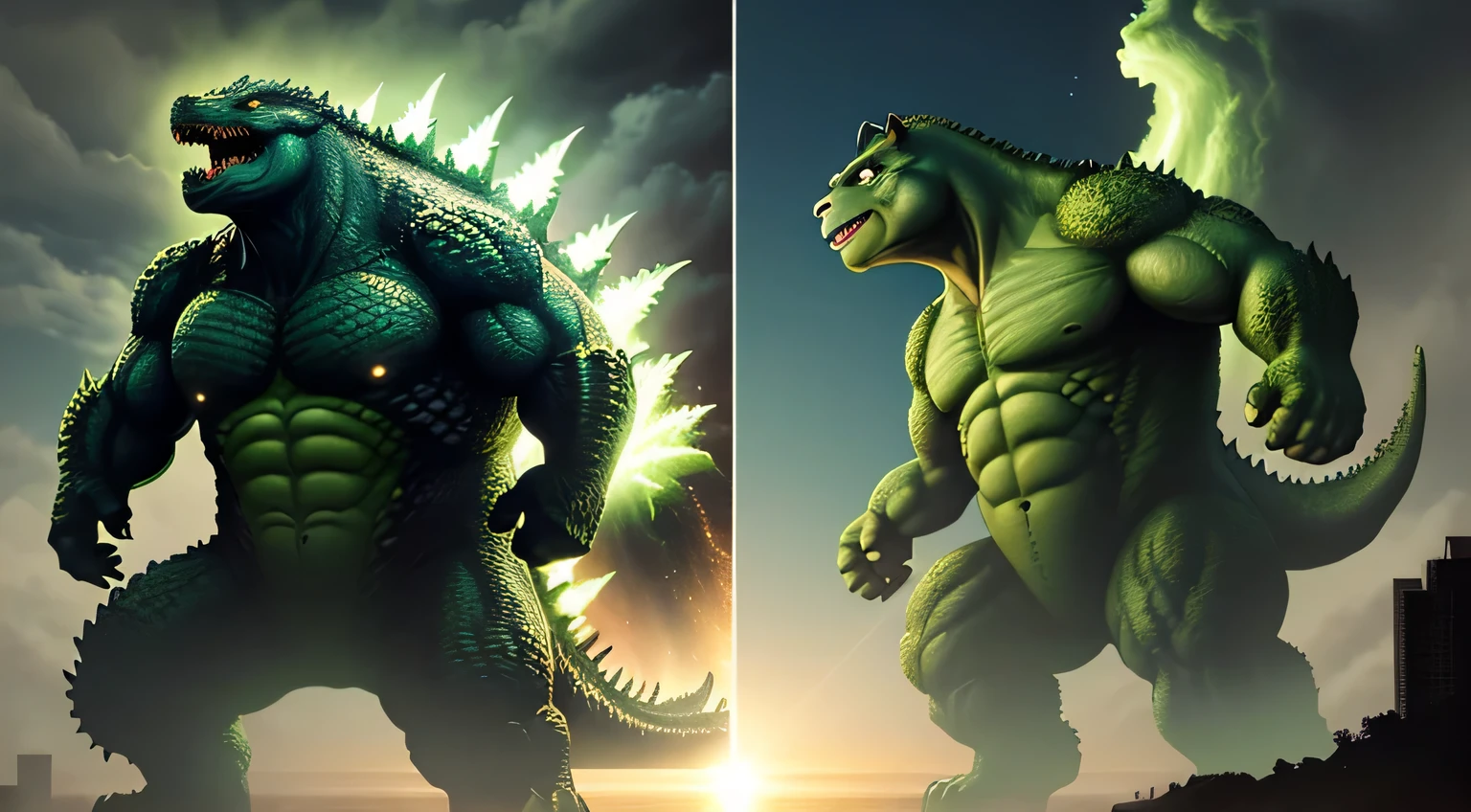 godzilla+hulk