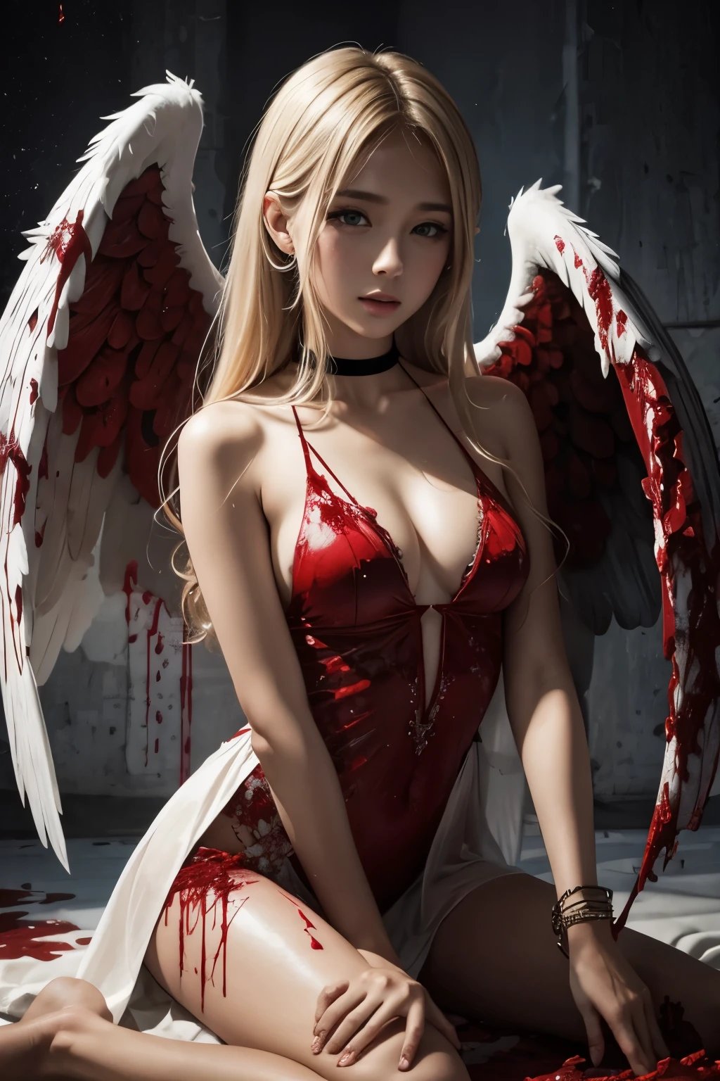 Bleeding angel