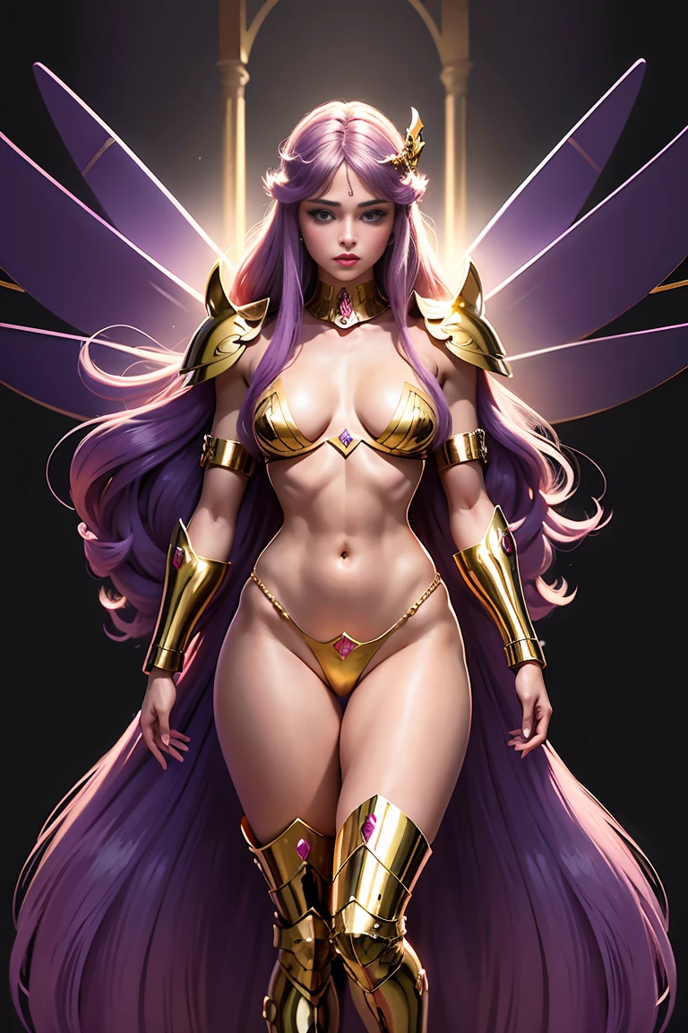 A ((close up ))of a sexy young woman,((((in a emerald en transparent dress)))),((fantasy anime emerald armor)),big round breasts,big ass,hips up,sexy figure, provocative expression, sexy pose, sexy figure, seductive face, detailed face,detailed eyes,ponytail hair style,((front view)),cute dace,((in a luxurious bedroom)),((front body view)), (( front view 1.2)),((straight hair)),((long multi colour hair)),((boobs view)),((30 years old)),((highly detailed))(high quality model)),((super high quality resolution)),((super high quality image)),((super class beauty)),((computer graphics)),((16k resolution)),((HDR)),((VfX)), ((magical armor of heavenly maiden)),((body covered heavenly divine armor)),((divine armor)),((god level armor)), ((spiritual power around armor)),((powerful goddess))