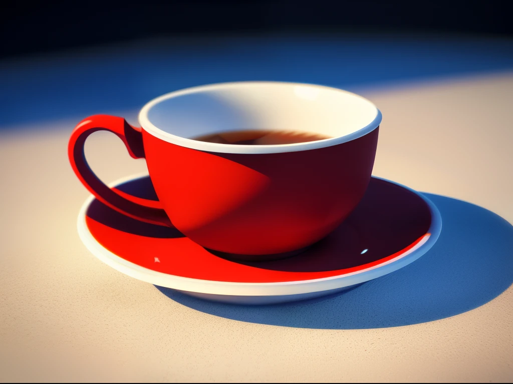 a brick version of a cup and saucer with a heart on top, daily render, morning coffee, Voxel art, high quality Voxel art, high-quality render, good morning, gorgeous 3d render, Super detailed render, cute 3 d render, Very realistic render, created in octane render, soft 3d render, High-quality render, morning, rendered in cinema 4 d