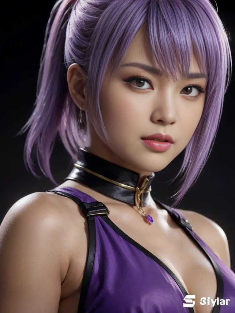 "AYANE" (best quality,ultra-detalhado,Realistic:1.37), retrato, Detailed eyes and facial features, textura de pele delicada e suave, Corpo Perfeito, textura ultra realista, maquiagem perfeita, maquiagem vermelha nos olhos, batom vermelho, angry expression, cores vivas, maquiagem vermelha em volta dos olhos, cores vivas, olhos vermelhos