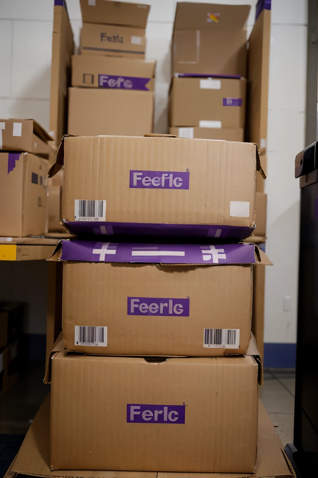 FedEx shipping label