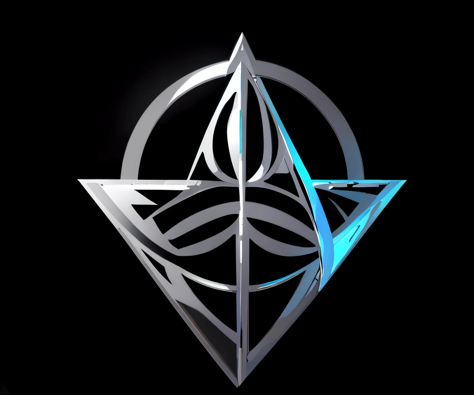 there is a black and white photo of a star and a circle, ancient symbol behind it, trinity, trinity matrix, in a style blending æon flux, imperial symbol, ultra detailed symbolism, leviathan cross, illuminati symbol, in a mixed style of æon flux, wicca symbols dnd, holy geometry, fantasy game spell symbol, symbol, shurikens