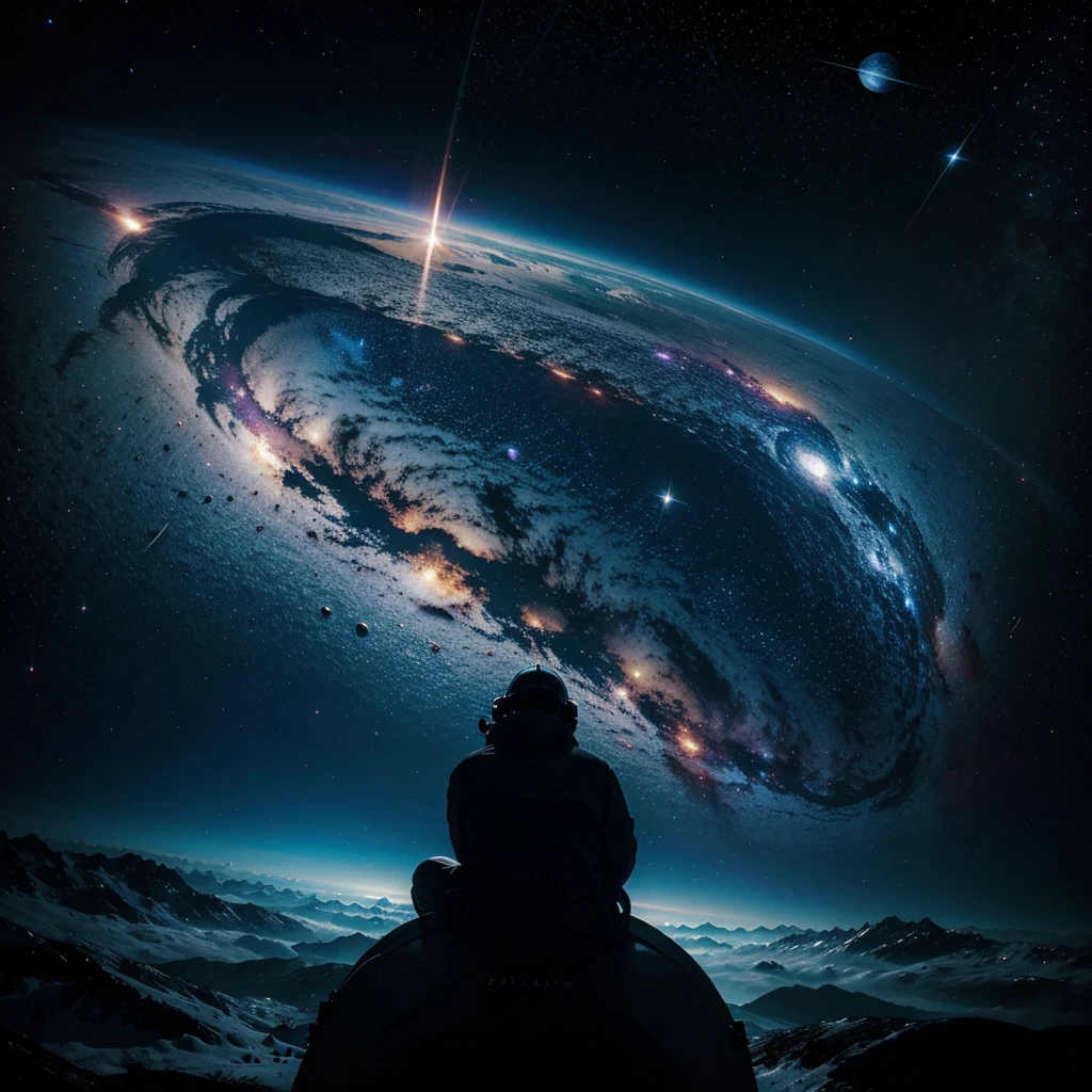 Space, galaxy,