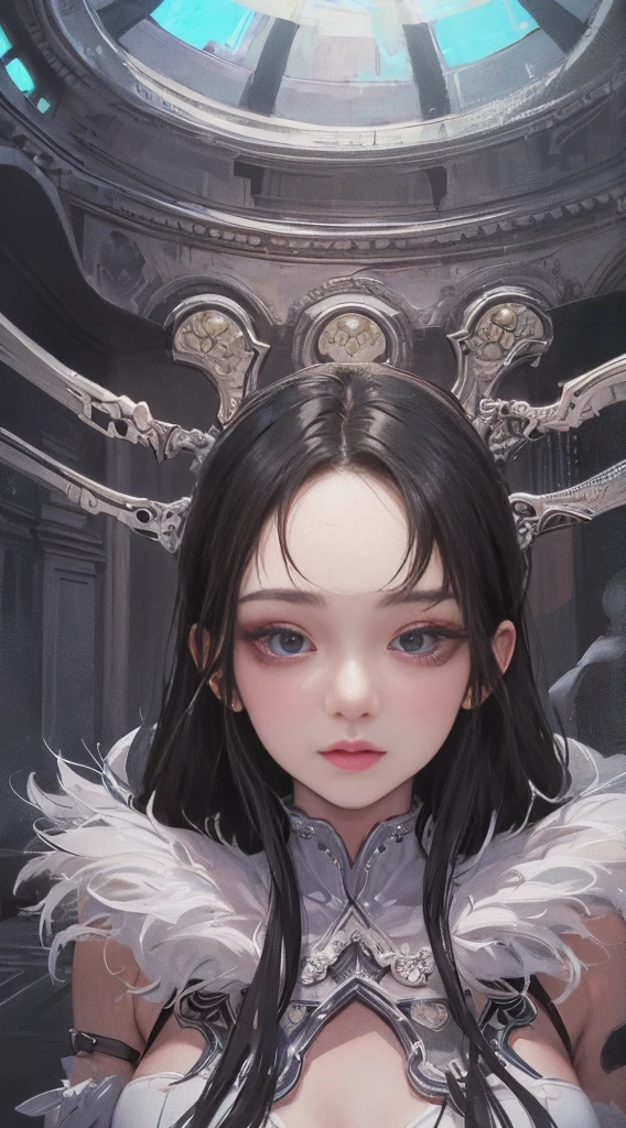 photo of top girl cyberpunk art,gothic art,extremely high quality RAW photograph,detailed background,intricate,Exquisite details and textures,highly detailed,ultra detailed photograph,warm lighting,4k,sharp focus,high resolution,detailed skin,detailed eyes,8k uhd,dslr,high quality,film grain,Full body photo