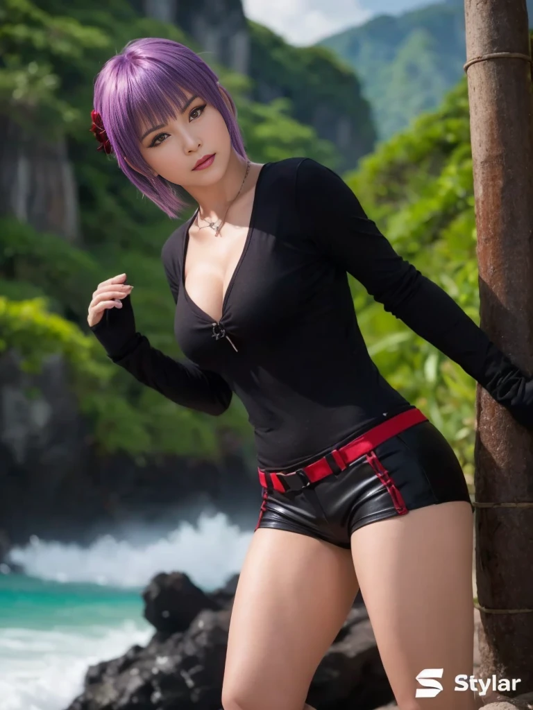 "AYANE" (best quality,ultra-detalhado,Realistic:1.37), retrato, Detailed eyes and facial features, textura de pele delicada e suave, Corpo Perfeito, textura ultra realista, maquiagem perfeita, maquiagem vermelha nos olhos, batom vermelho, expression serious, cores vivas, maquiagem vermelha em volta dos olhos, cores vivas, olhos vermelhos, maquiagem vermelha nos olhos
