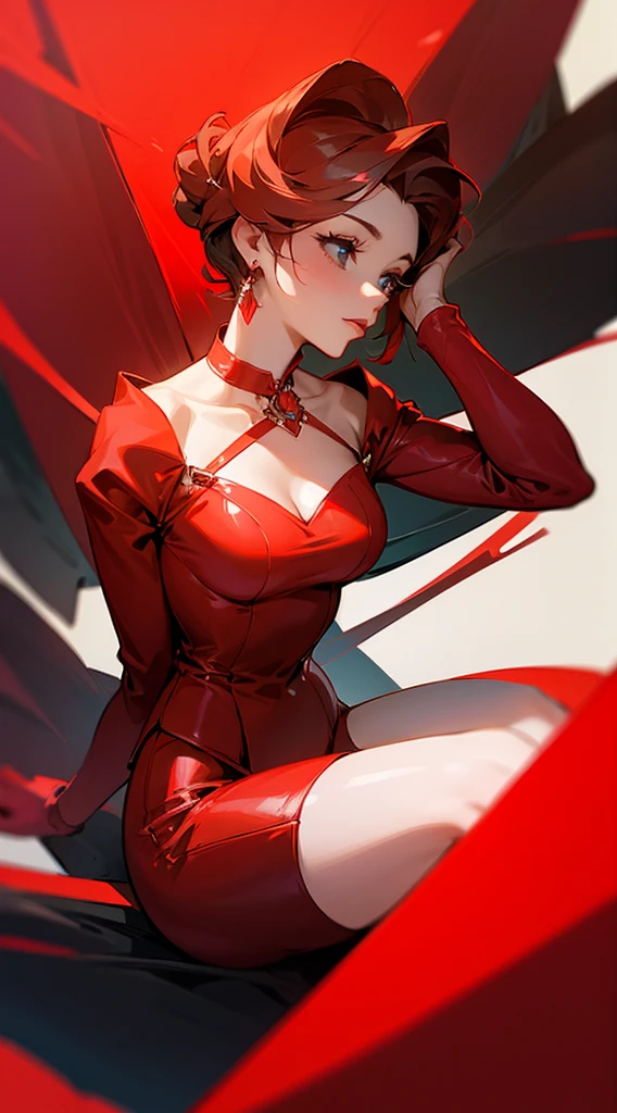 A Lady In Red