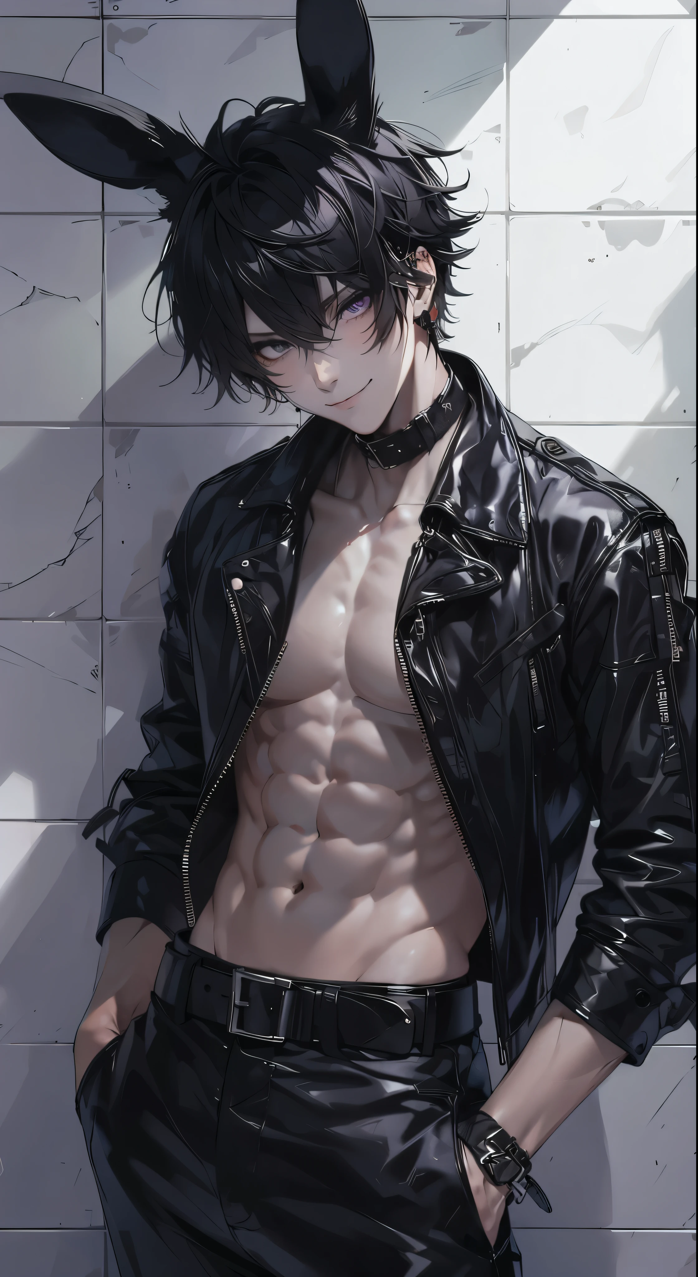 Dark hair