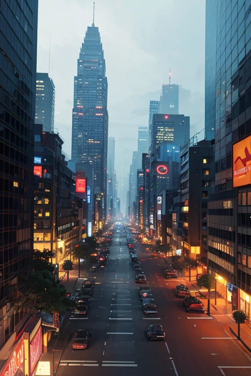 (best quality,4k,8k,highres,masterpiece:1.2),ultra-detailed,(realistic,photorealistic,photo-realistic:1.37),dystopian city,gentrification,gritty atmosphere,car,skyscraper,tropical,exotic,film noir,Wong Kar-wai style,Dennis Villeneuve's scene,film production,empty buildings and vegetation,dramatic movie still,astonishing cinematography.