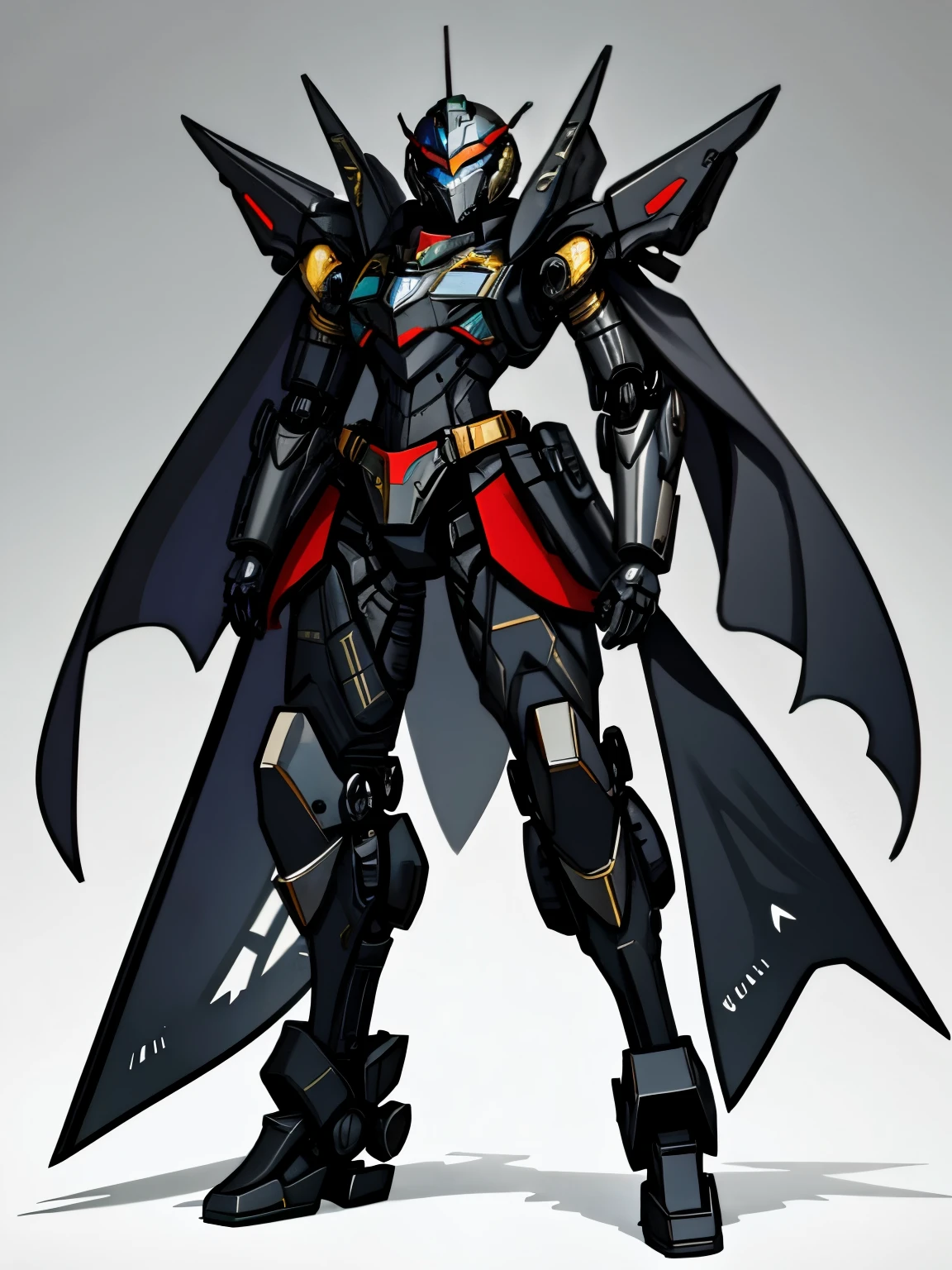 Create a pilot whose outfit mixes medieval fantasy clothing with futuristic advanced, robotic exoskeletons or mecha suits,hyperdetailed