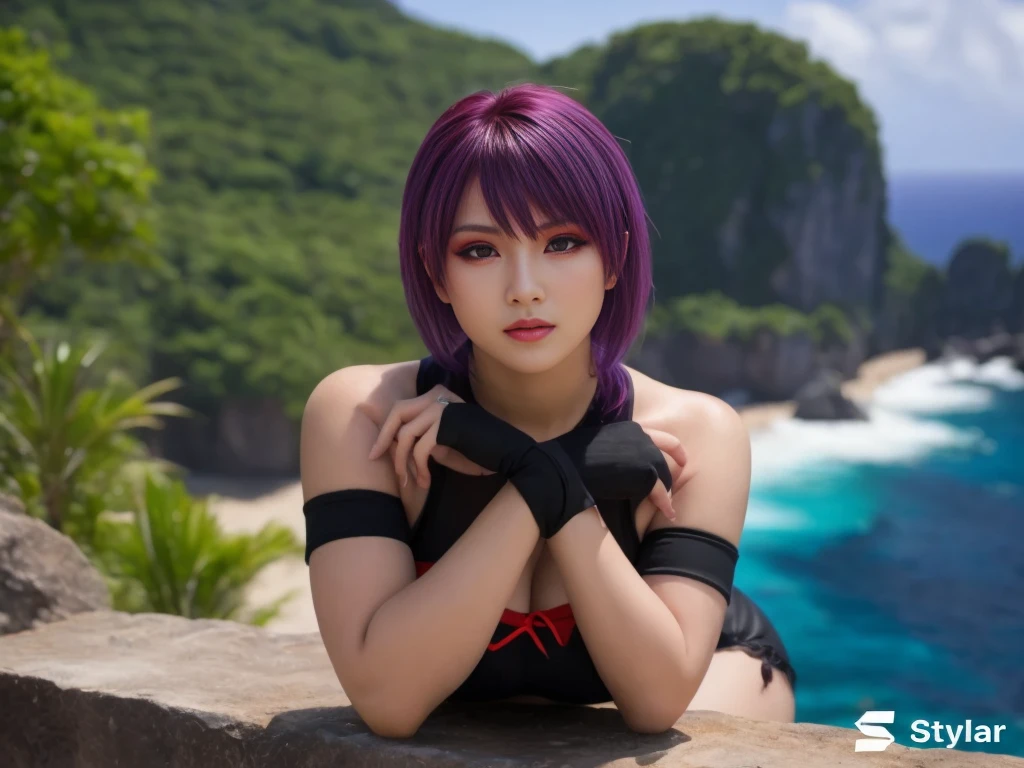"AYANE" (best quality,ultra-detalhado,Realistic:1.37), retrato, Detailed eyes and facial features, textura de pele delicada e suave, Corpo Perfeito, textura ultra realista, maquiagem perfeita, maquiagem vermelha nos olhos, batom vermelho,  expression serious, cores vivas, maquiagem vermelha em volta dos olhos, cores vivas, olhos vermelhos, maquiagem vermelha nos olhos