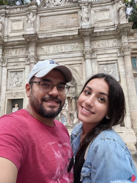 Están posando para una Cinematographer frente a una fuente., Roma sin fondo, Roma, vacation photography, Roma, ciudad eterna, Foto de perfil, turistas en segundo plano, Cinematographer selfie, feliz!!!, Foto tomada el 2 0 2 0, 🤬 🤮 💕 🎀, Cinematographer, Bernini, Cinematographer de perfil, Cinematographer muito precisa, fondo en un museo, photos inside a museum 30-year-old man and 21-year-old woman