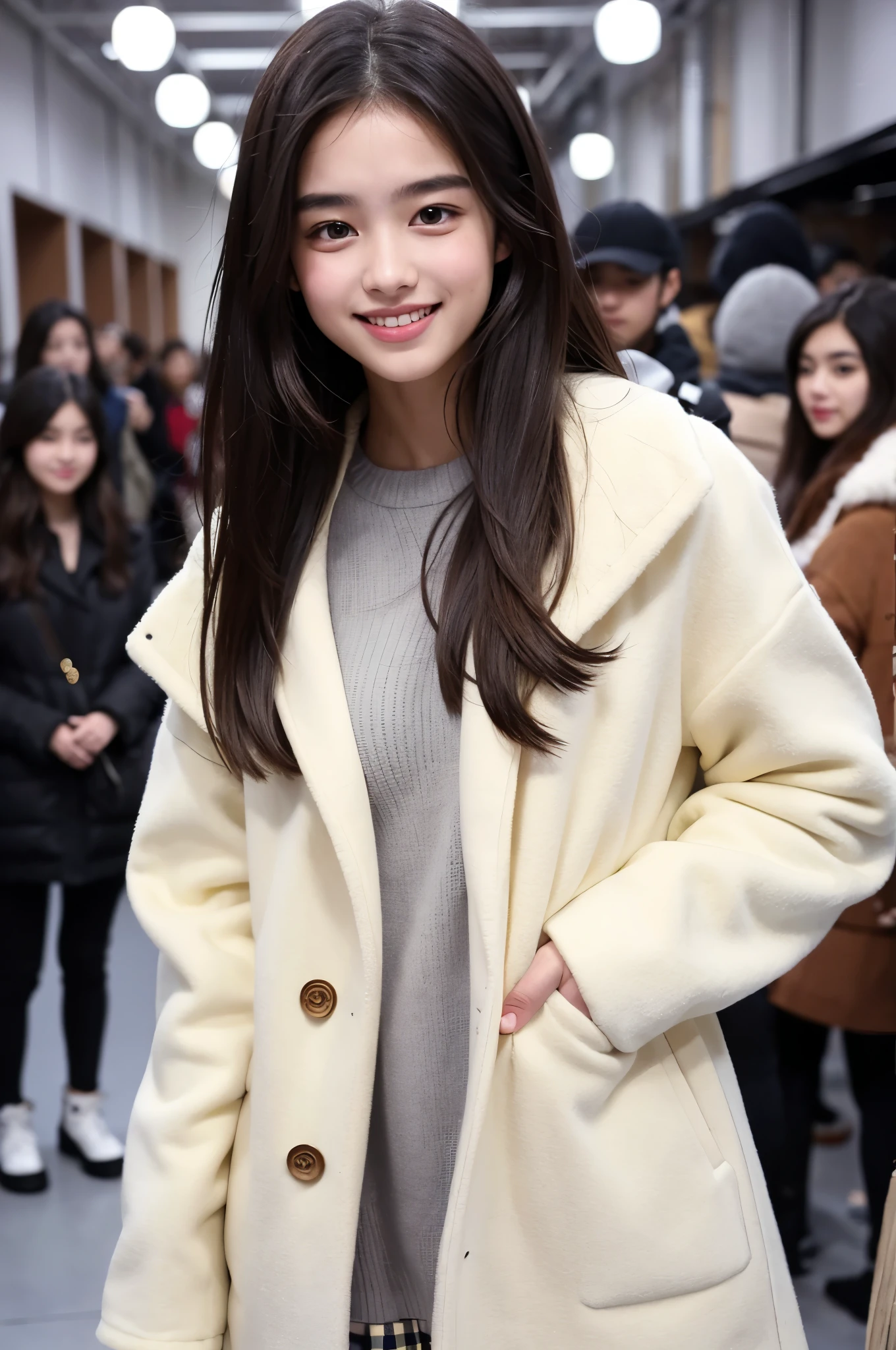 Fashion Week Instagram, Winters.20Teenage beauty、Smile