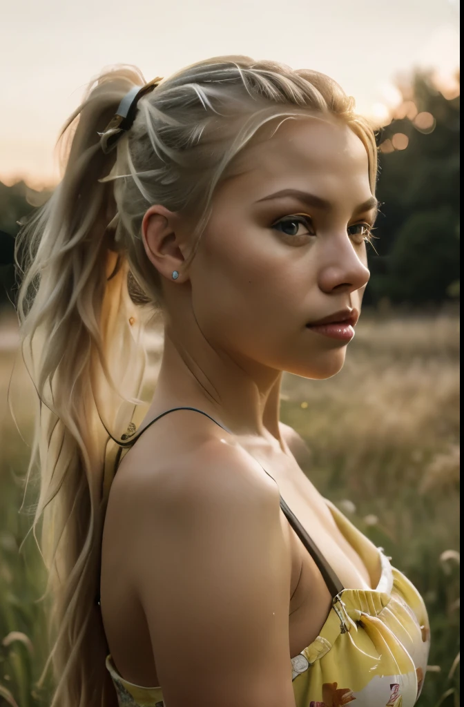 photorealistic,realistic, solo, photorealistic, best quality, ultra high res, 1girl,, , blonde hair in a ponytail, nude, breeze blowing through the grass,, , 1girl,, beautiful, masterpiece, best quality, extremely detailed face, perfect lighting, 1girl, solo,, , best quality, ultra high res, photorealistic,, ultra detailed,, masterpiece, best quality, , nancy1,