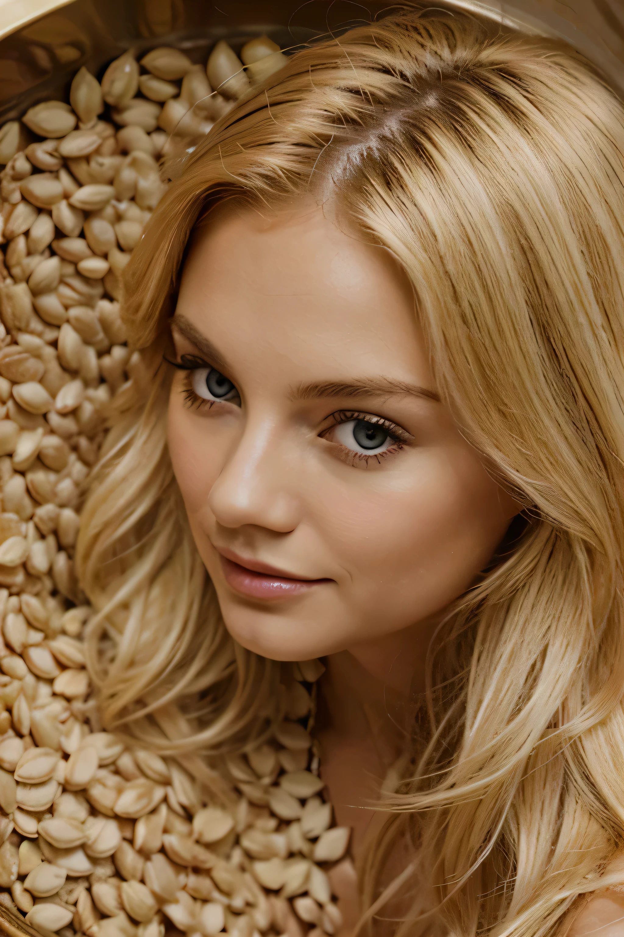 blonde riche, les légumineuses