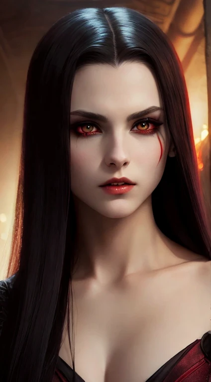 Volturi, Kai, vampire from the movie Twilight, full-length, red eyes, high detail, picture for the competition, correct facial features, super detail
