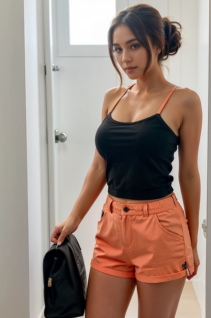 same girl have hot pics, in wear short, highlighted figure,looking gorgeous