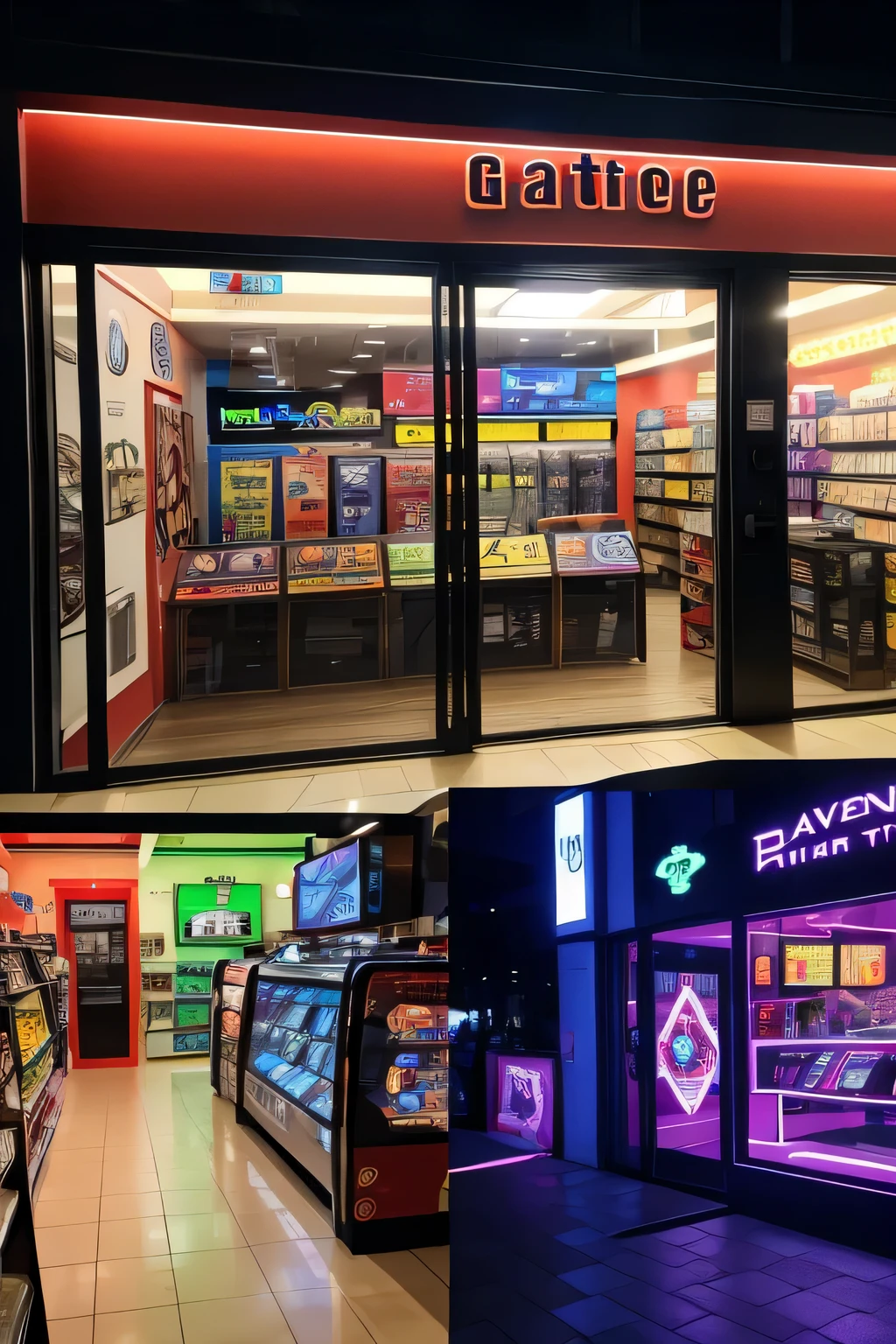 gaming store front