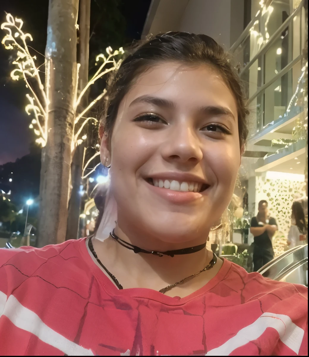 Adolescente de aproximadamente 18 anos fofo sorridente