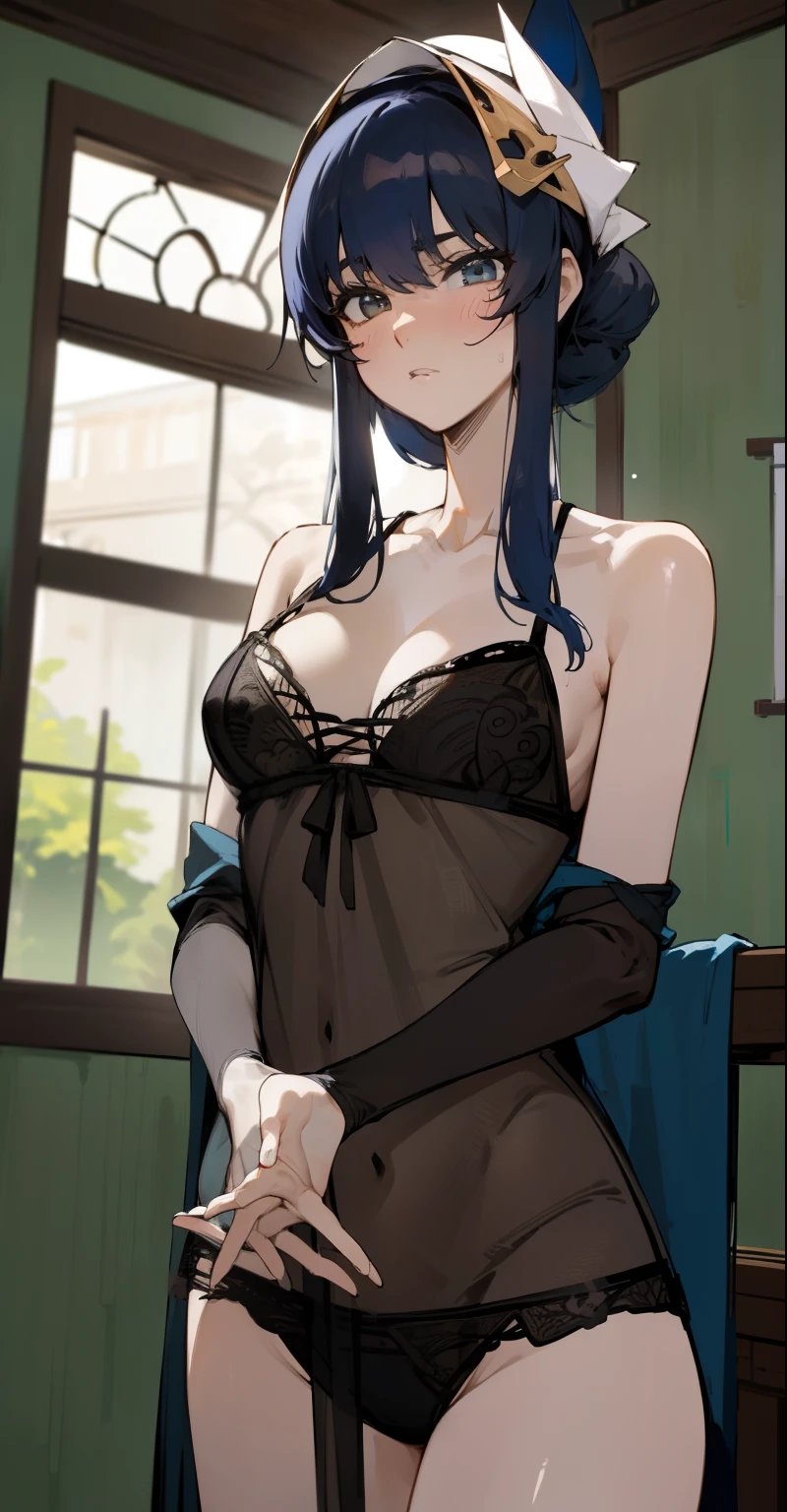 Yorbriarratatata, yor briar ratatata |, franja, Fechaduras laterais, faixa de cabelo, (olhos vermelhos:1.5), cabelos pretos, quebrar cleavage, bareshoulders, underwear, 鎖骨, Panties, underwear only, lingerie, quebrar indoors, cama, quebrar looking at viewer, (cowboy shot:1.5), quebrar (master part:1.2), melhor qualidade, high resolution, Unity 8k papel de parede, (illustration:0.8), (belos olhos detalhados:1.6), Rosto extremamente detalhado, perfect lighting, CG extremamente detalhado, (perfect hands, anatomia perfeita),