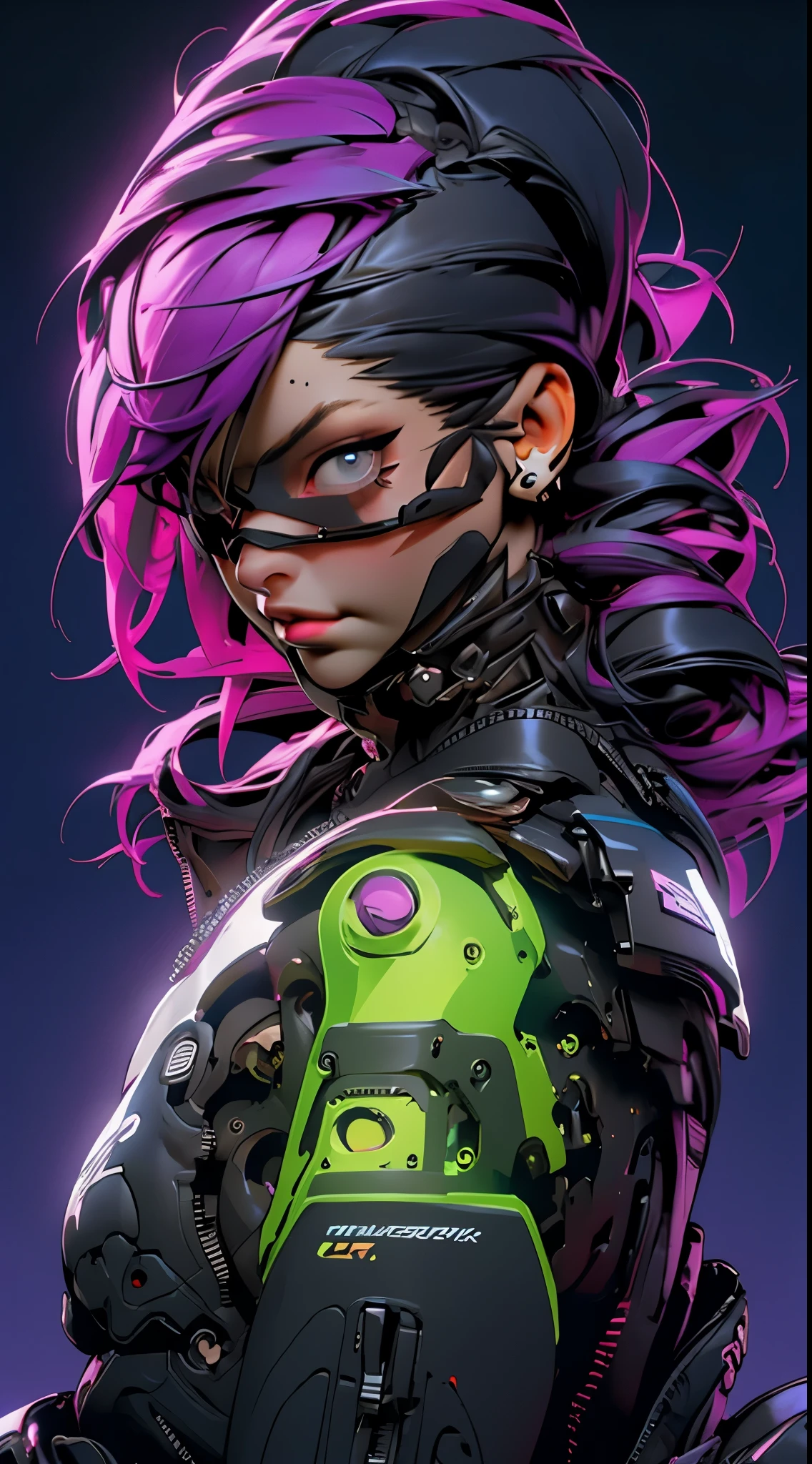 Mechanical Flowers, modern style, comics, cyberpunk, future, color fill, rich colors. Very graceful shape. 2_The background depicts a majestic city of the future, an evening city, lights, illumination, and robots. 3_High image quality, 4K | Ultra HD | Full HD, cinematic comic book, 3D visualization_in comic book style - linear stroke, color fill, high-quality stroke - a masterpiece, TOP computer graphics ART. 8K, dark lighting, heavy shading. (vivid, anime, comic, creative, sharp focus, 8K). High detail of the drawing, lines, high-quality background (shades of cool tones, red, warm highlights, side lighting), Architecture, cyberpunk, futurism. Film grains, dust, and particles in the air.